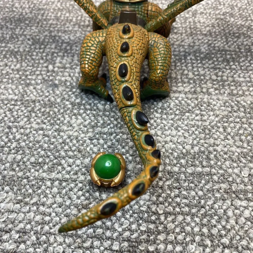 Mega Blox Krystal Wars Dragon W Crystal Green Gold Excellent Cond‎ H18